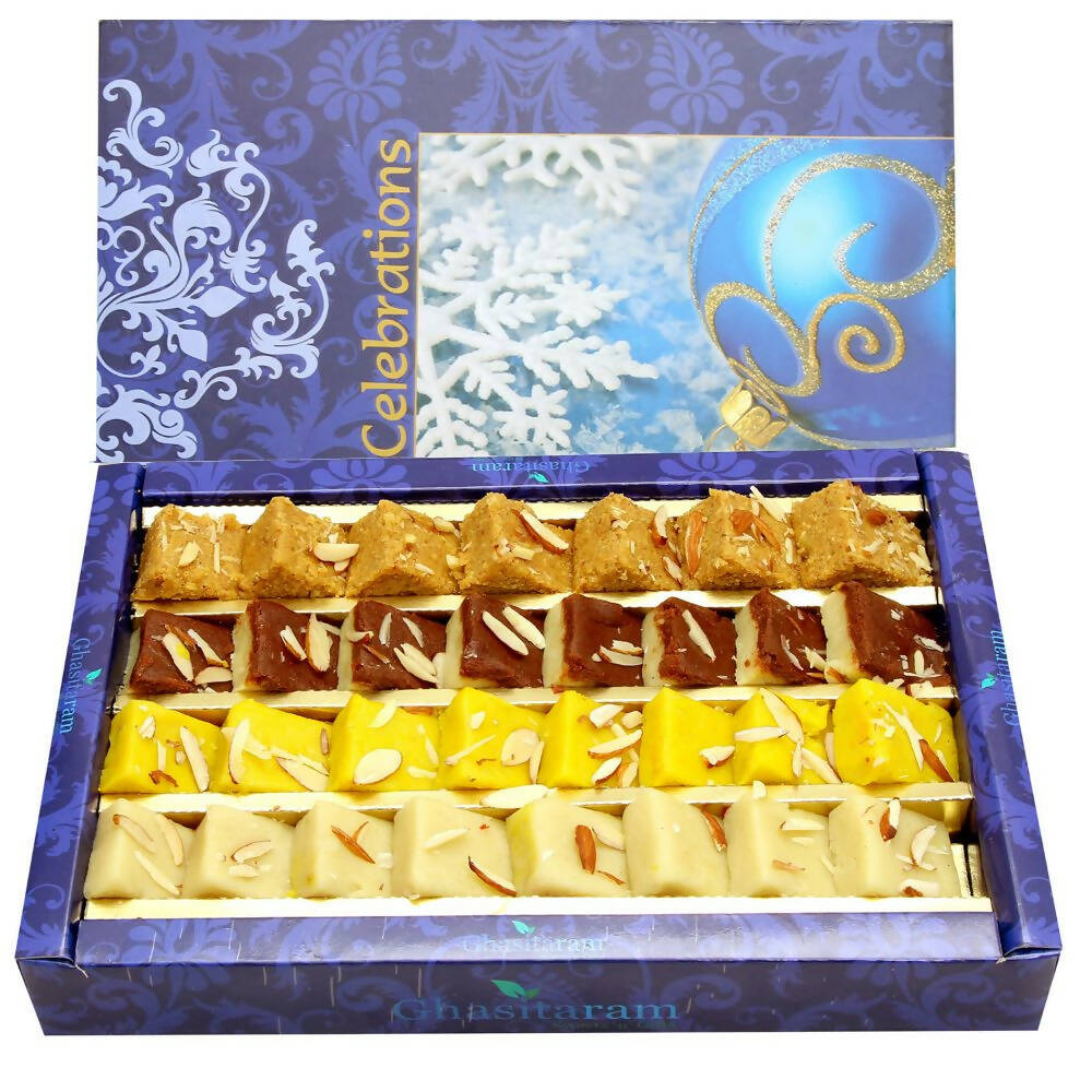 Ghasitaram Assorted Mawa Barfis | Swadesiicart
