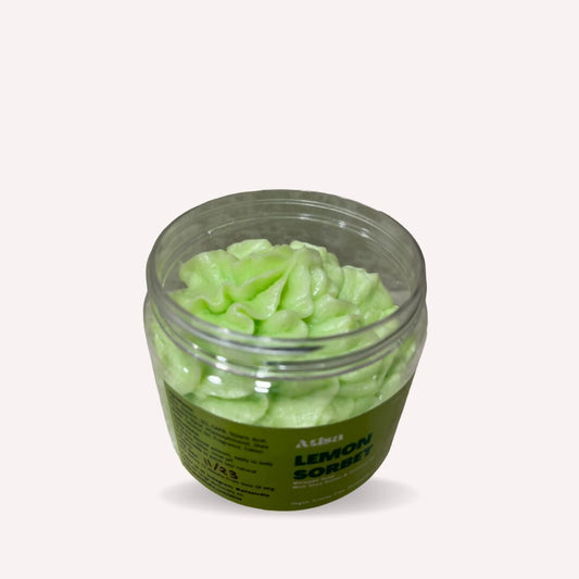 Atisa Lemon Sorbet Whipped Soap | Swadesiicart