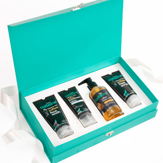 mCaffeine Gift Kit Set For Women & Men - Swadesiicart