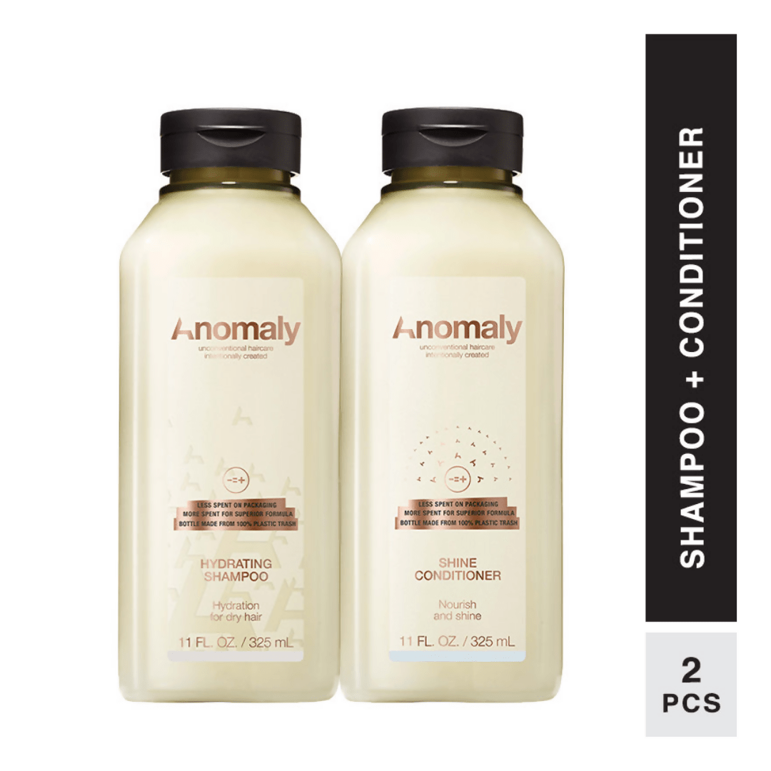 Anomaly by Priyanka Chopra Hydrating Shampoo & Shine Conditioner Combo | Swadesiicart