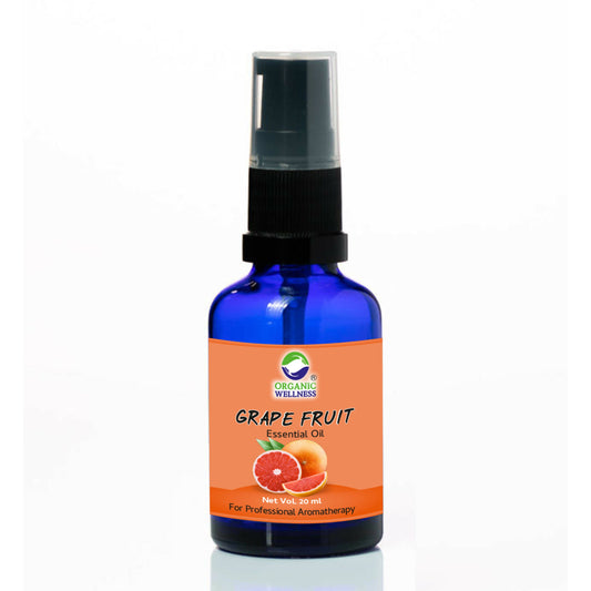 Organic Wellness Grape Fruit Essential Oil for Skin Lightening - Organic Wellness Products Private Limited
