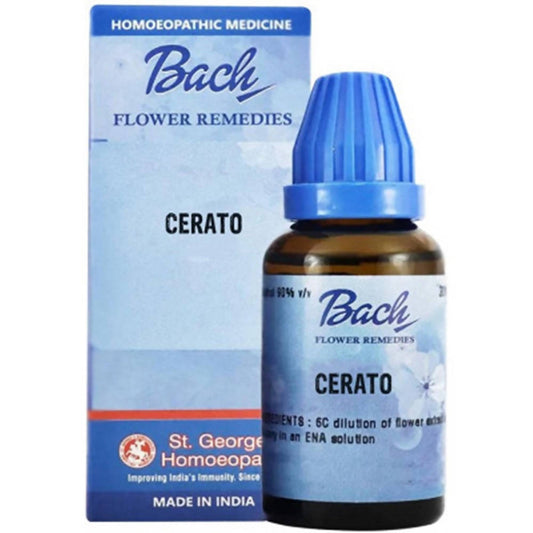 St. George's Bach Flower Remedies Cerato Dilution | Swadesiicart