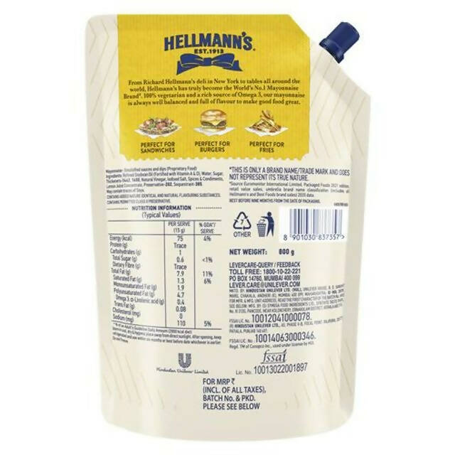 Hellmann's Veg Mayonnaise - Eggless - Swadesiicart