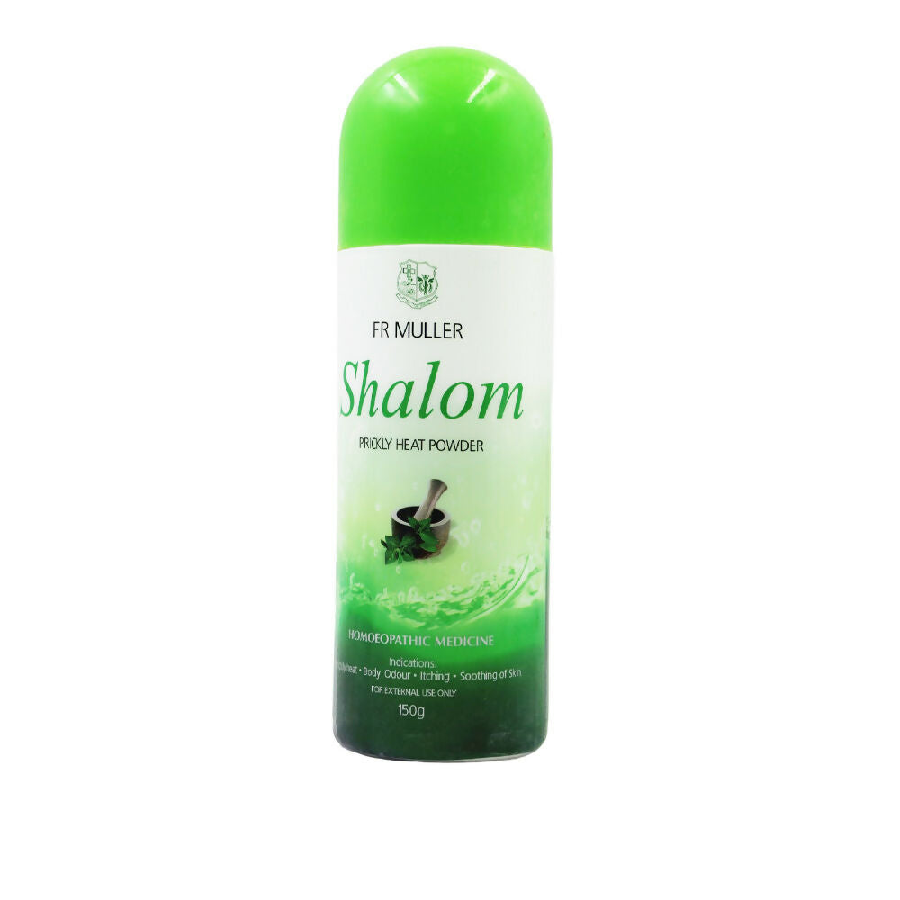Father Muller Shalom Prickly Heat Powder(Green) - Swadesiicart