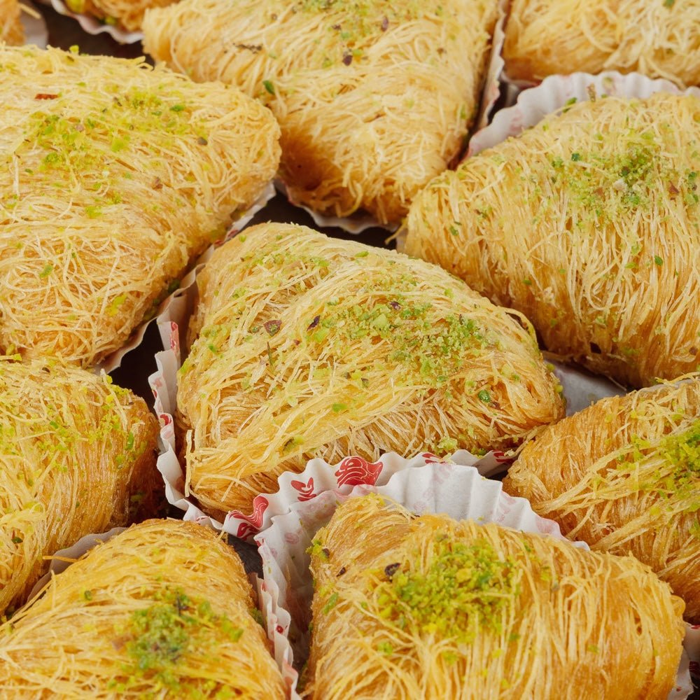 Shree Mithai Pistachio Samosa Kunafa | Swadesiicart