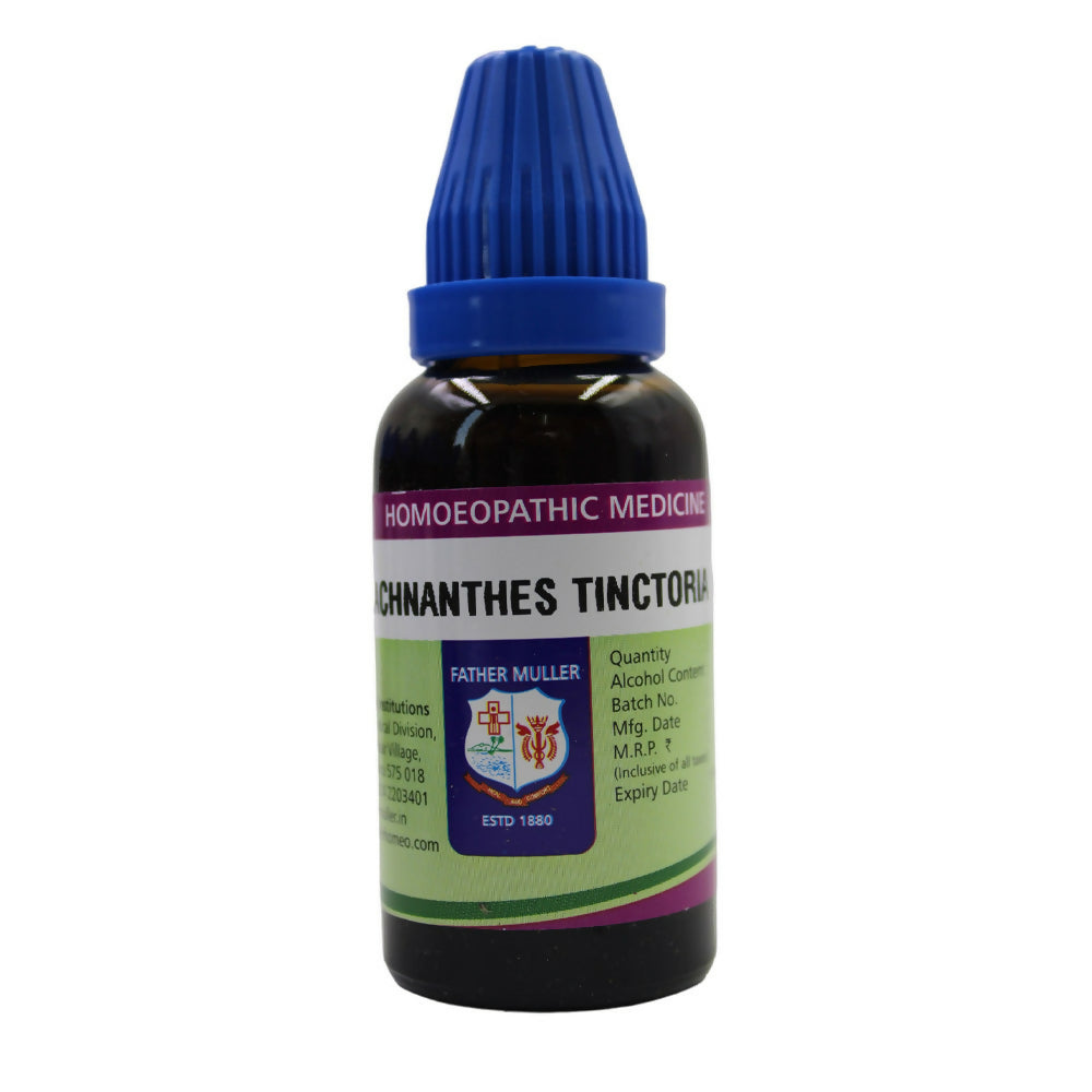 Father Muller Lachnanthes Tinctoria Mother Tincture Q - Swadesiicart