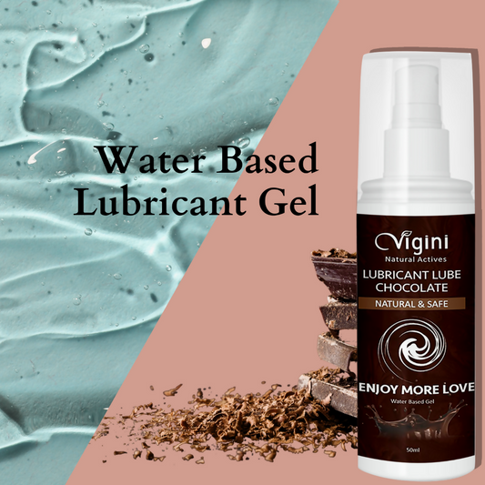 Vigini Intimate Chocolate Lubricant Personal Lube Water Based Gel - Swadesiicart