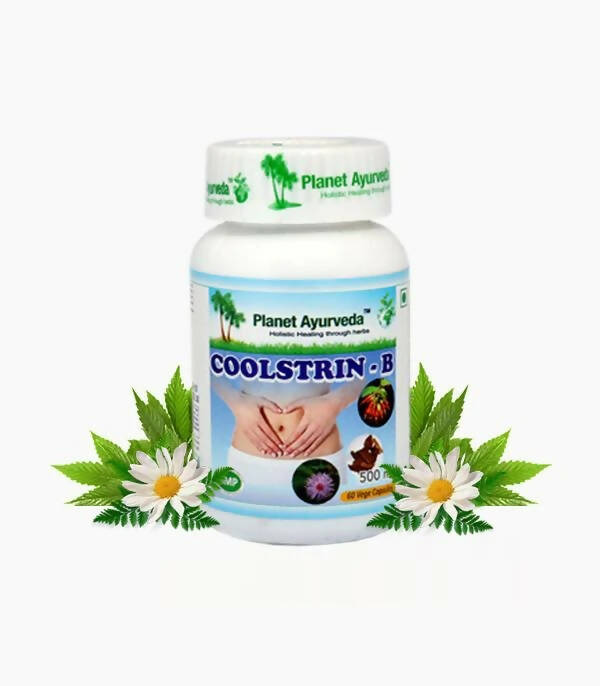 Planet Ayurveda Coolstrin B Capsules - Planet Ayurveda