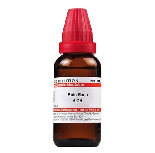 Dr. Willmar Schwabe India Bufo Rana Dilution | Swadesiicart