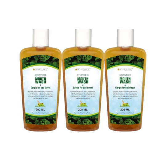 Bio Resurge Life Ayurvedic Mouth Wash | Swadesiicart