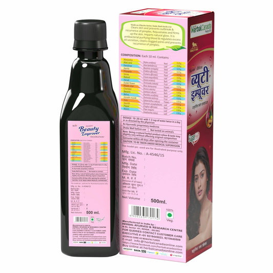 Herbal Canada Beauty Improver Juice - Swadesiicart