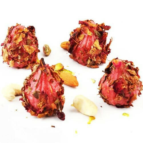 Ghasitaram Strawberry Rose Petal Modaks | Swadesiicart