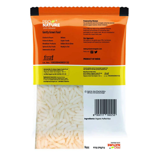 Pro Nature Organic Puffed Rice