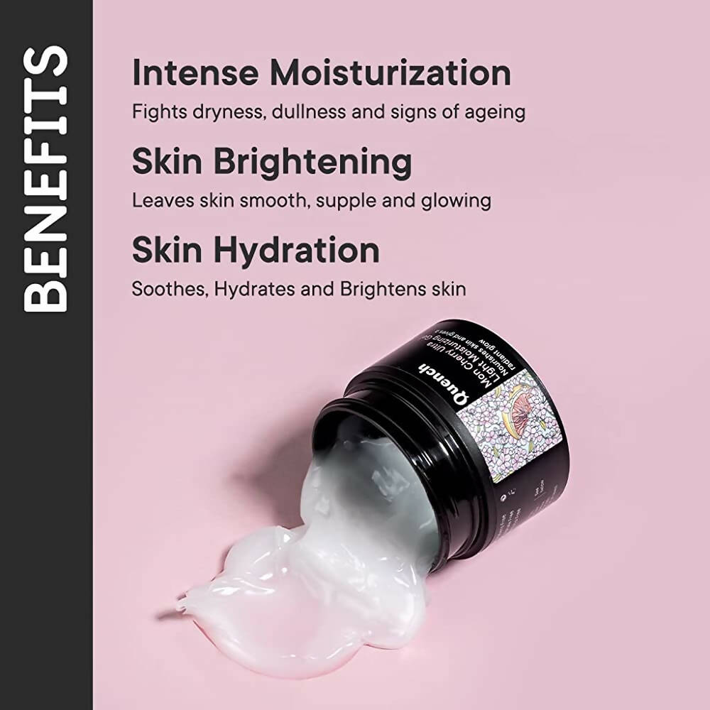 Quench Botanics Mon Cherry Ultra Light Moisturizing Gel - Korean Skincare | Swadesiicart