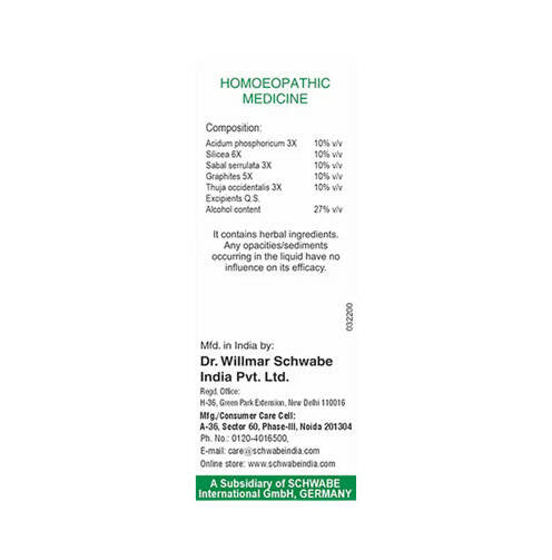 Dr. Willmar Schwabe India India Zauber Hair Drops - Swadesiicart