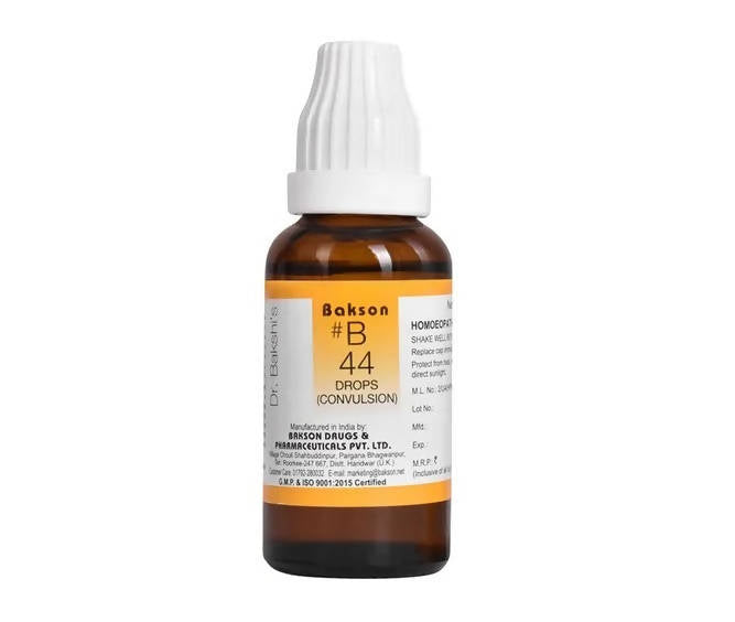 Bakson's Homeopathy B44 Drops | Swadesiicart