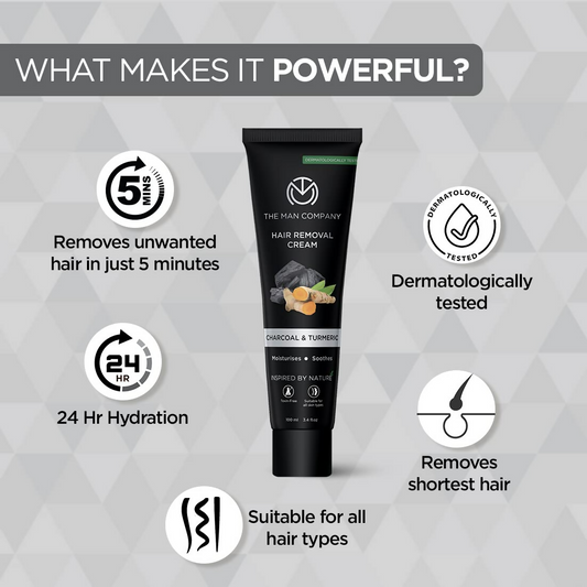 The Man Company Hair Removal Cream For Men - Swadesiicart