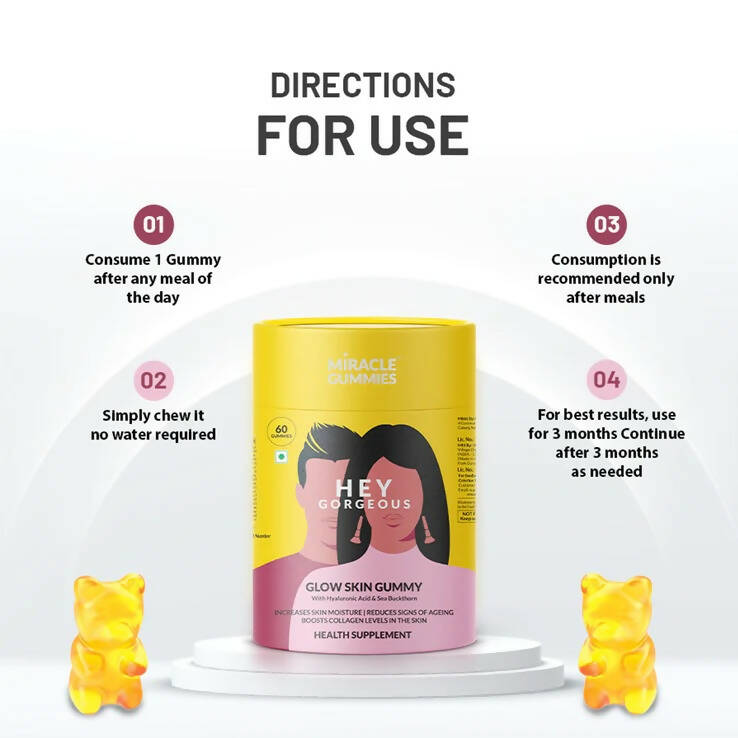 Miracle Gummies Hey Gorgeous Gummies | Swadesiicart