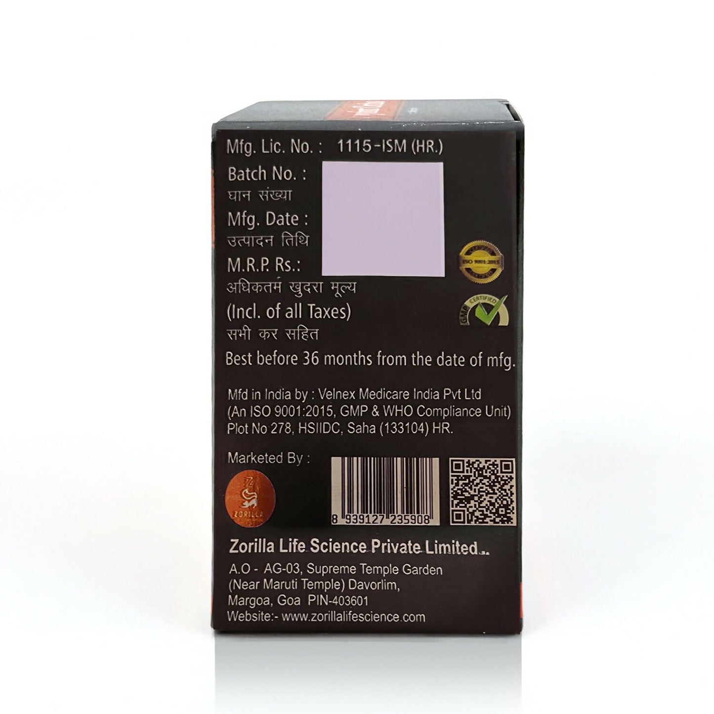 Zorilla Life Science Zojoint Ortho Tablets | Swadesiicart