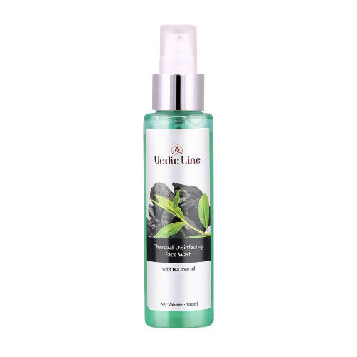 Vedic Line Active Charcoal Disinfecting Face Wash - Distacart
