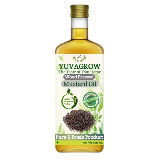 Yuvagrow Wood Pressed Mustard Oil