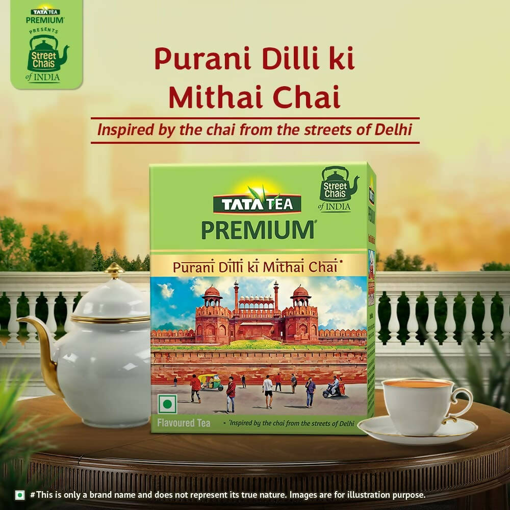 Tata Tea Premium Purani Dilli Ki Mithai Chai - Swadesiicart