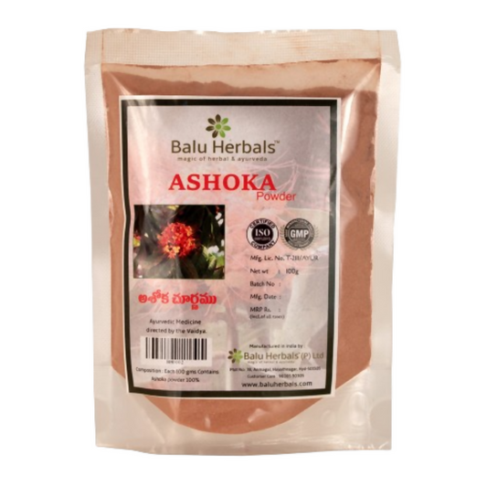 Balu Herbals Ashoka Powder - Balu Herbals