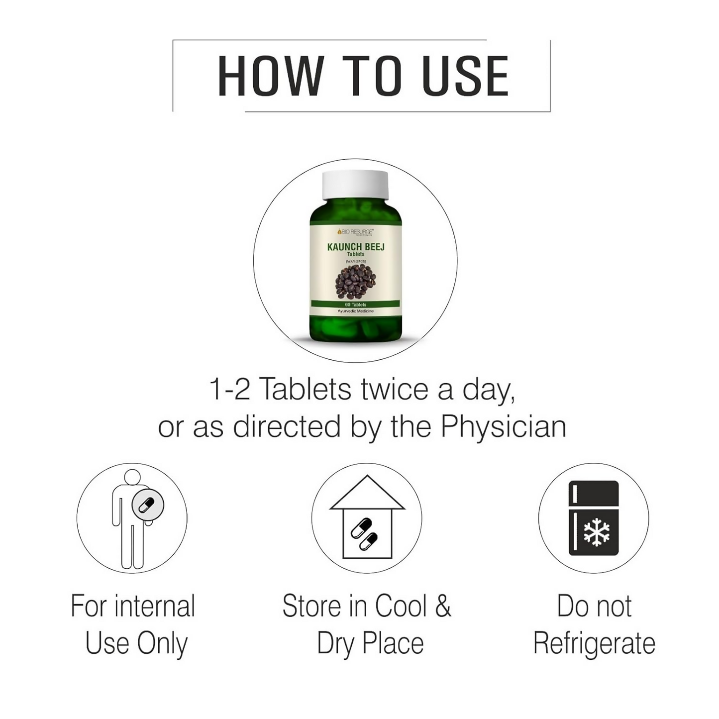 Bio Resurge Life Kaunch Beej Tablets - Swadesiicart