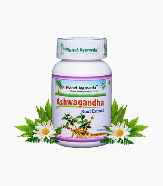 Planet Ayurveda Ashwagandha Capsules - Planet Ayurveda