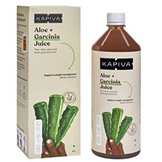 Kapiva Ayurveda Aloe + Garcinia Juice | Swadesiicart