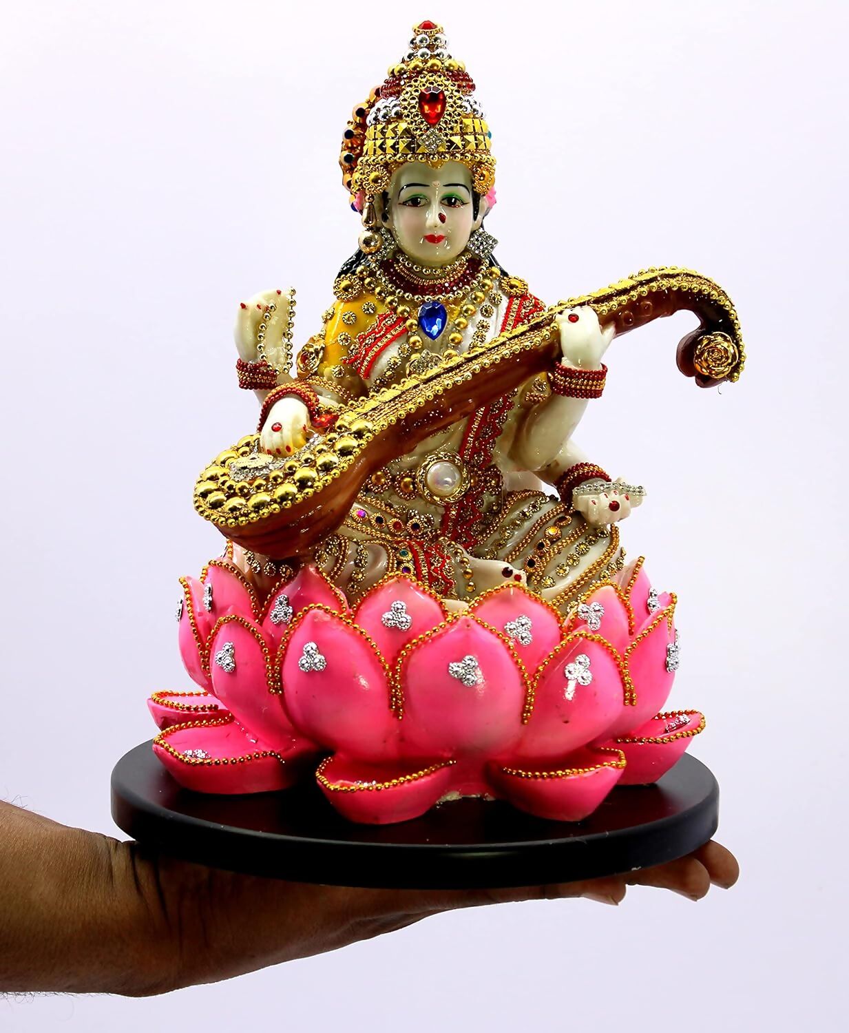 Esplanade Saraswati On Lotus - Swadesiicart