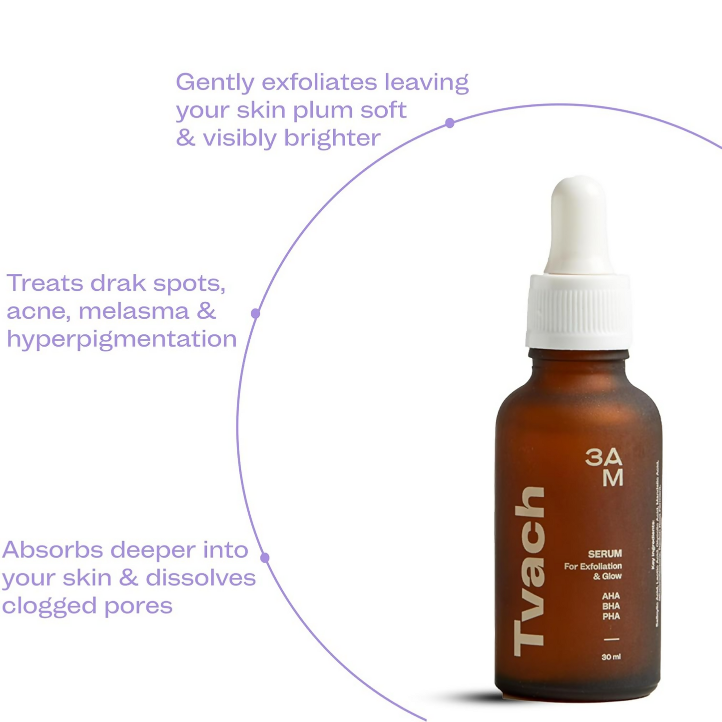 3 AM Serum For Exfoliation and Glow | Swadesiicart