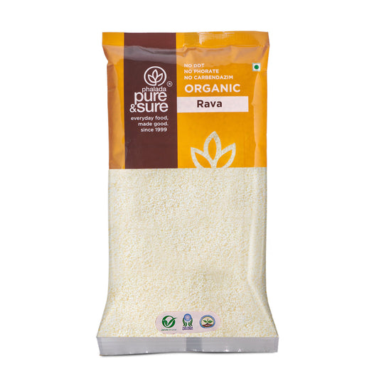 Pure & Sure Organic Rava