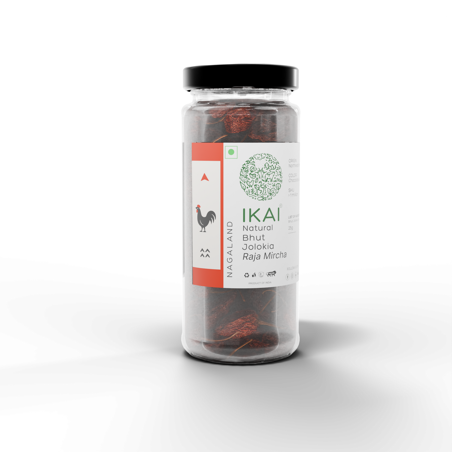 1 -Natural Bhut Jholokia - 25g