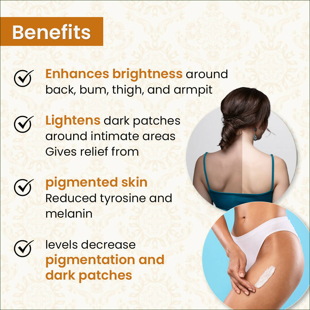 myUpchar Ayurveda Body Serum Brightens Your Under Looked Areas | Swadesiicart