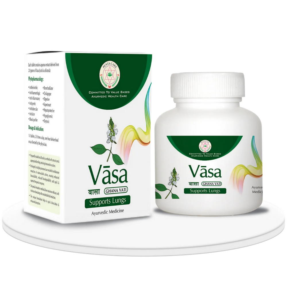 Pentacare Ayurveda Vasa Ghanavati | Swadesiicart
