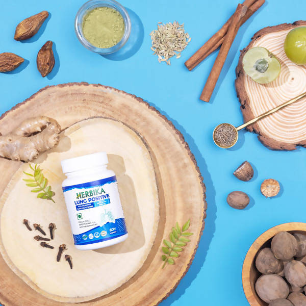 Herbika Lung Positive Capsules | Swadesiicart