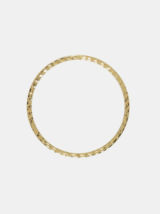 Golden Bangle- Ruby Raang