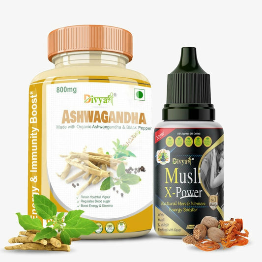 Divya Shree Porush Yovan Capsule and Oil Combo - Jeevan Care Ayurveda