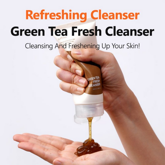 Isntree Green Tea Fresh Cleanser - Swadesiicart