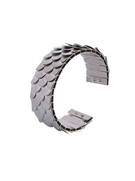 VOJ Women Silver Color stainless steel Bracelet