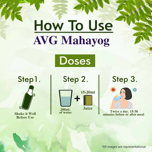 AVG Health Organics Mahayog, Vital Diaba Care Juice - Swadesiicart