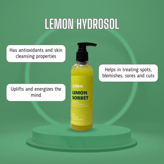 Atisa Lemon Sorbet Body Wash | Swadesiicart