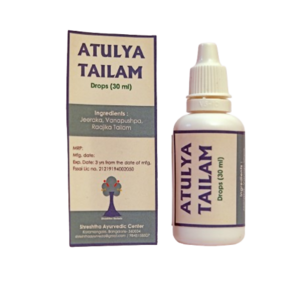 Shreshtha Herbals Atulya Tailam Drops | Swadesiicart