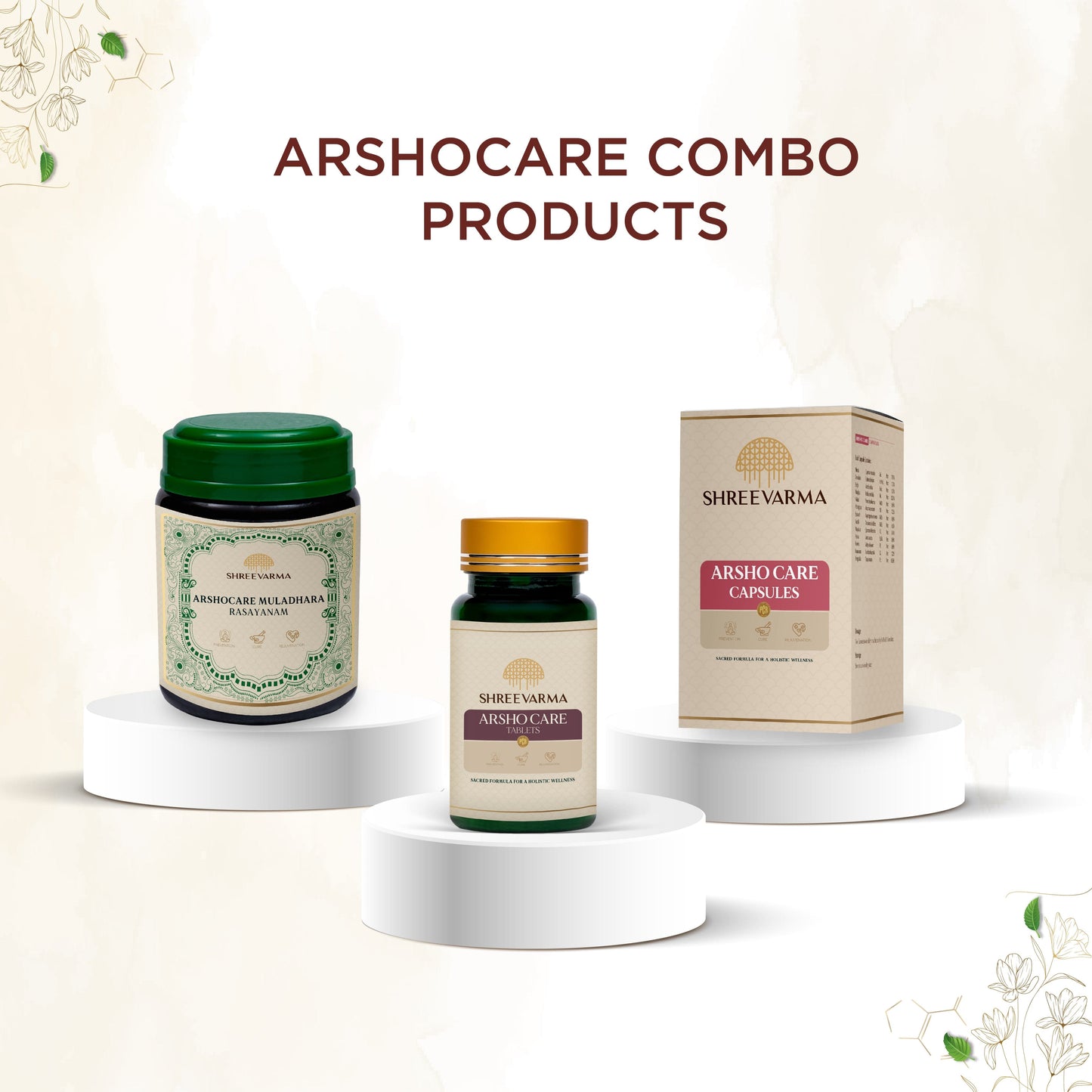 Shreevarma Arsho Care Capsules | Swadesiicart