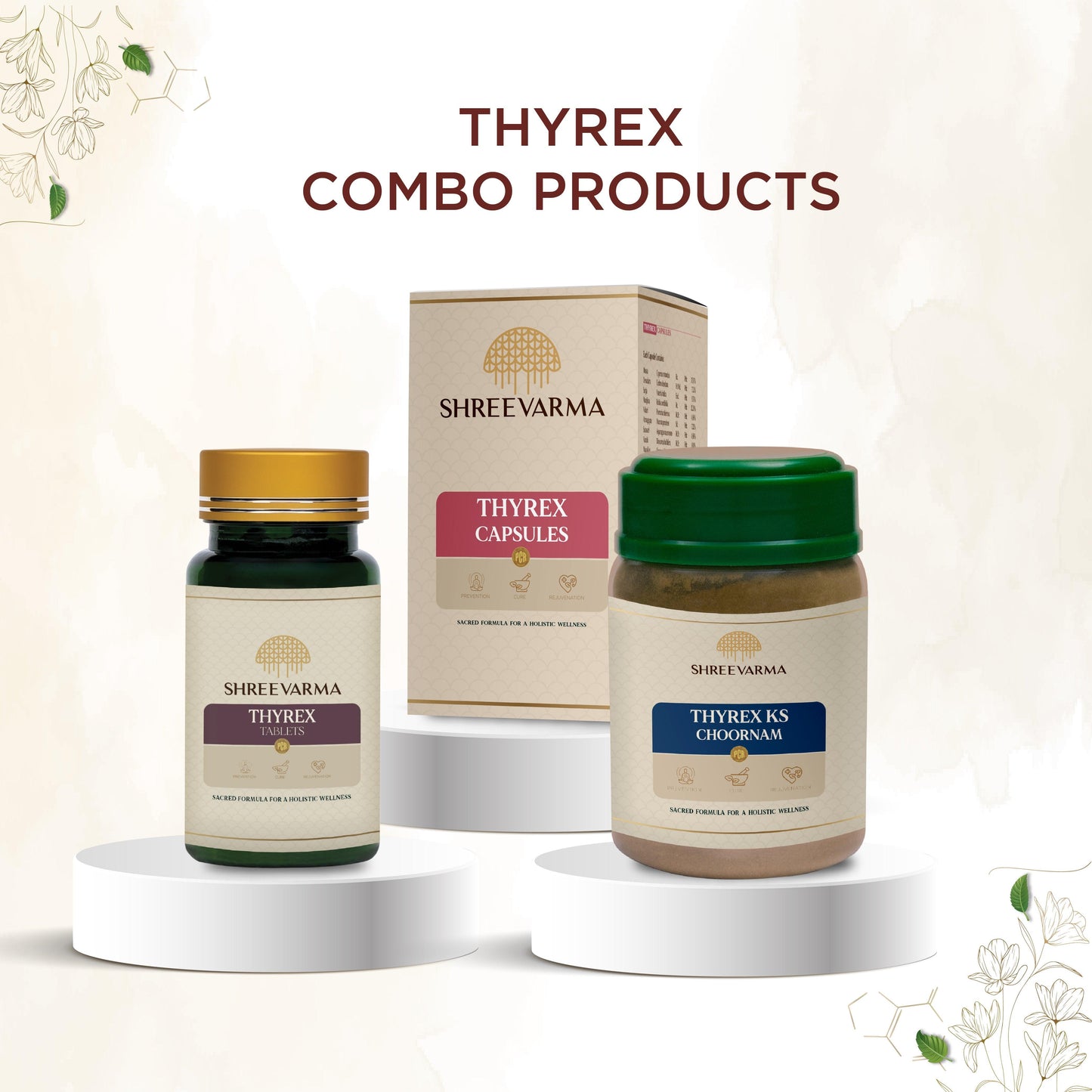 Shreevarma Thyrex Capsules | Swadesiicart