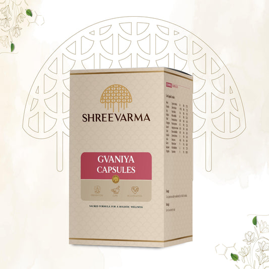 Shreevarma Gvaniya Capsules Men & Women Wellness