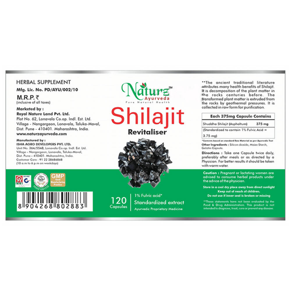 Naturz Ayurveda SJ Capsules | Swadesiicart