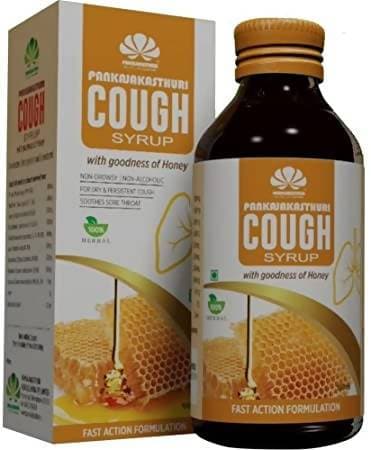 Pankajakasthuri Cough Syrup with Honey | Swadesiicart