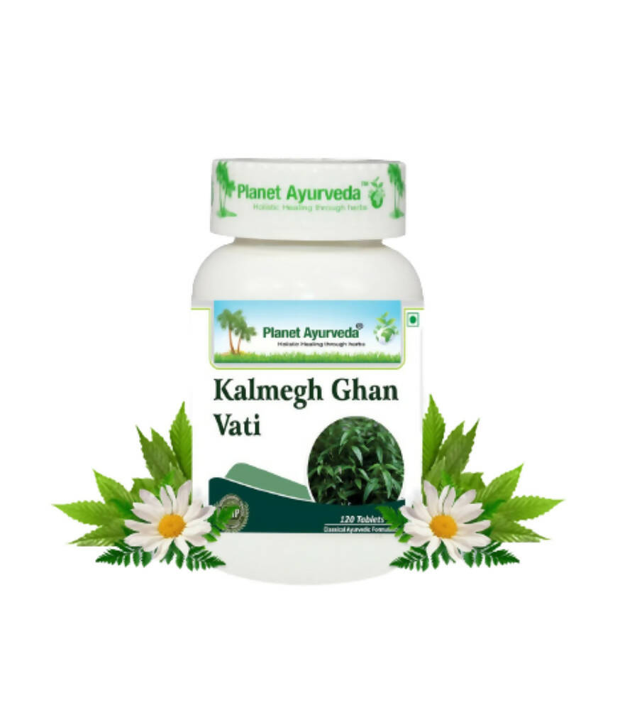 Planet Ayurveda Kalmegh Ghan Vati - Planet Ayurveda